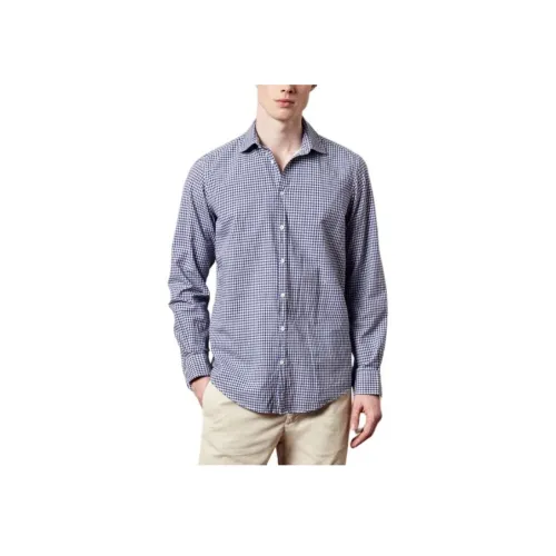 Massimo Alba Blue Men's Shirts  
Масимо Альба Синий Мужские Рубашки