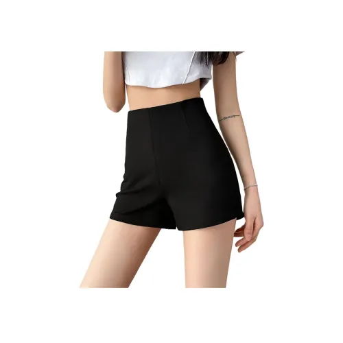 YEARNED Черные Женские Повседневные Шорты