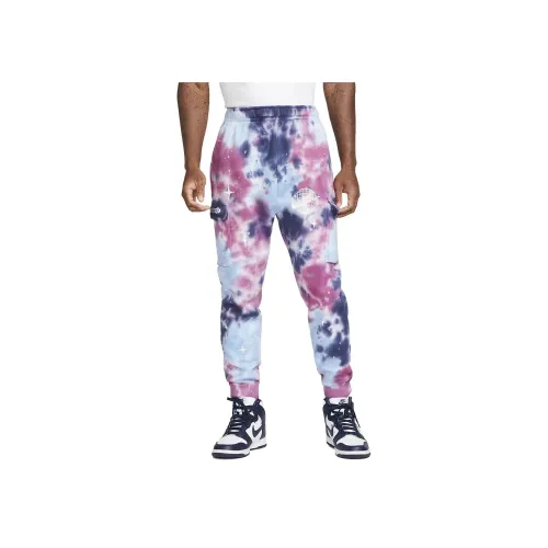 Nike Многоцветные Мужские Вязаные Тренировочные Штаны