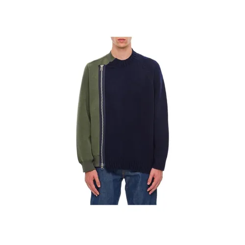 Sacai Совместный бренд Многоцветные Мужские Свитера