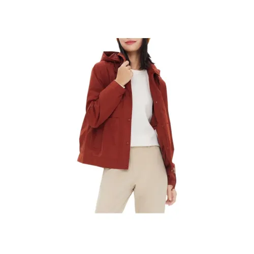 AIGLE Gore TEX Куртка Женская Bourbon Бордовый