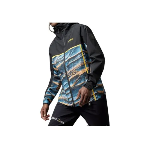 adidas Terrex Мужские ветровки черного цвета