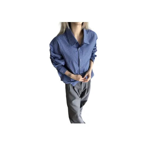 RVANGUARD Синий Унисекс Рубашки