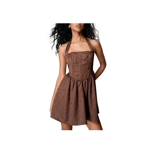 NASTY GAL Шоколад Женские Слиплатья