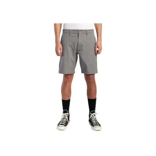 RVCA Gray Men's Casual Shorts RVCA Серый Мужские Повседневные Шорты