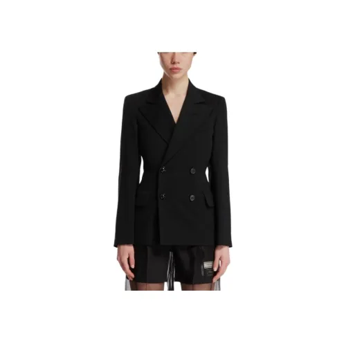 Maison Margiela Бизнес-костюм пальто женское черное