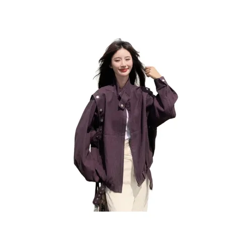 MEXICAN Фиолетовый Женские Куртки