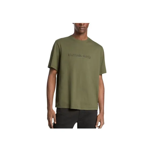MICHAEL KORS Зеленые Мужские T-рубашки