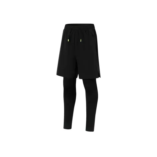 Подростки LINING YOUNG Вязаные Спортивные Штаны Черные