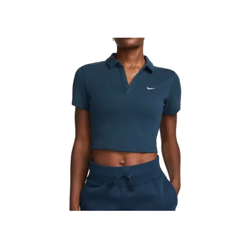 nike Sportswear Essentials series Поло Женские Arsenal Marine Sails