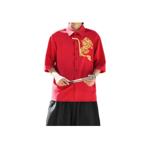 JIARONG Унисекс Рубашки