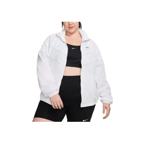 nike Куртки Пальто Женские Белый Черный