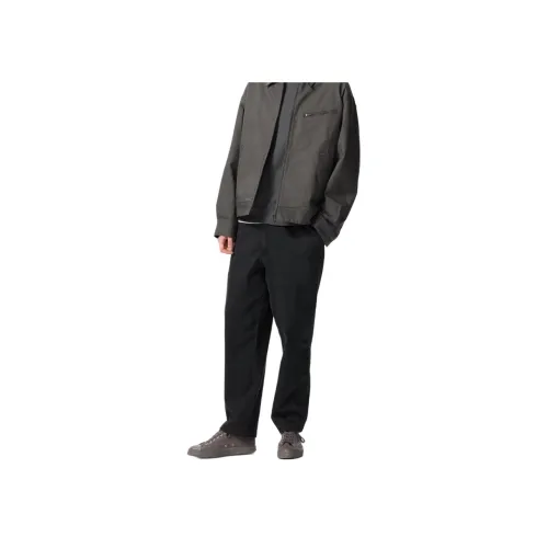 UNIQLO Джинсы Унисекс Asphalt Серый