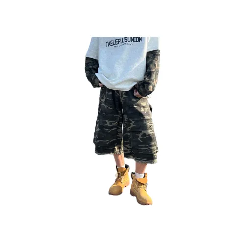 Pirkadat Камуфляж Унисекс Шорты Карго