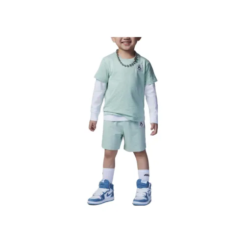Jordan Kids Комплекты Flight Essentials Frosty Травяной зеленый Infant и Toddler