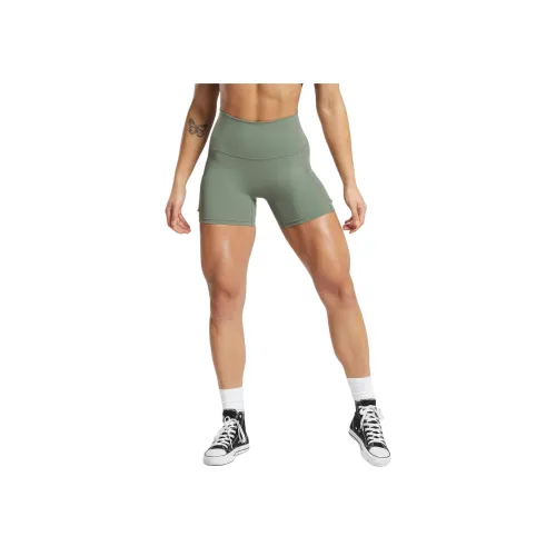 GYMSHARK Legacy Спортивные шорты Женские Зеленые