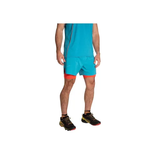 LA SPORTIVA Повседневные шорты Мужские Синие