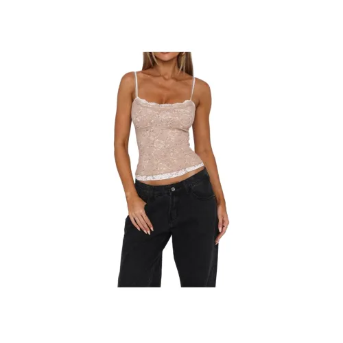 WHITE FOX Кружевной топ на бретелях Cami для женщин