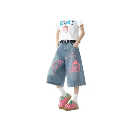 TONYBEAR Светло-синие женские джинсовые шорты