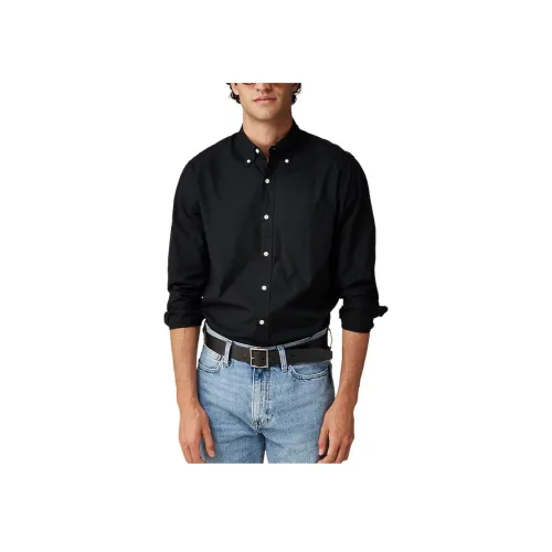 J.Crew Мужские Черные Рубашки