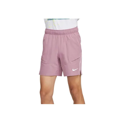 Nike Court AdvantageDri Форма Теннис Низ Мужской Пепельно-фиолетовый Красный Zhang Yang Розовый Белый