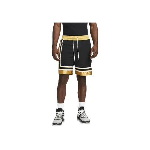 nike Баскетбольные шорты Мужской Черный Пшеница Золото белый