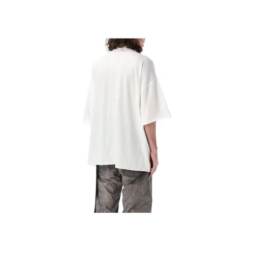 RICK OWENS совместная линия Белая Мужская T-рубашка