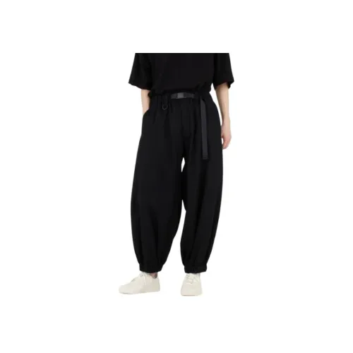 Y 3 Черные Унисекс Повседневные Брюки