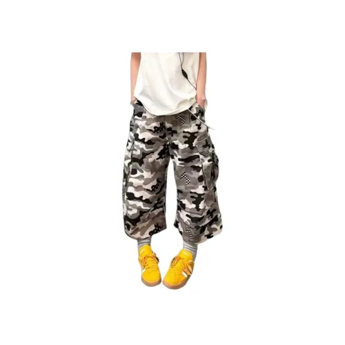 JIEPA Камуфляж Унисекс Джинсовые шорты