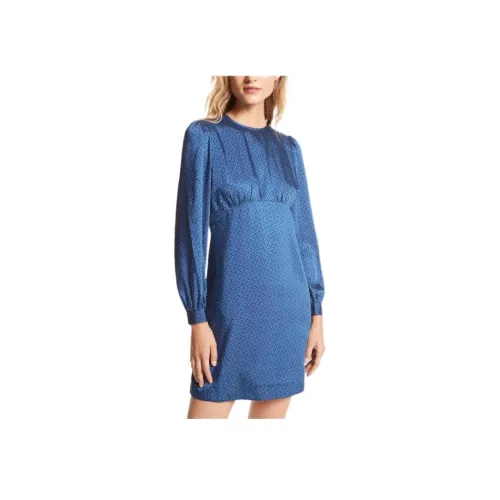 MICHAEL KORS SS23 Длинное платье с длинными рукавами женское