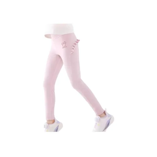 Disney Умеренный Детские Тренировочные Штаны Лето Весна Детский Розовый Фиолетовый