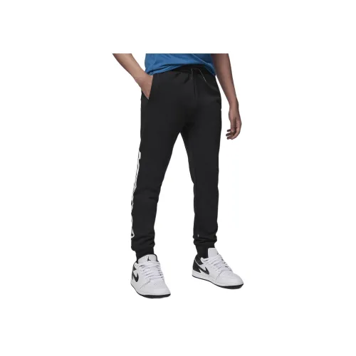 Джордан Брюки MJ Flight MVP Черные Подростки