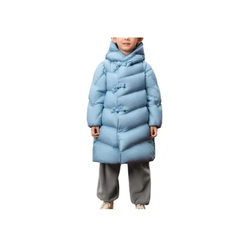 Woobaby Минеральный синий Предшкольные Пуховики