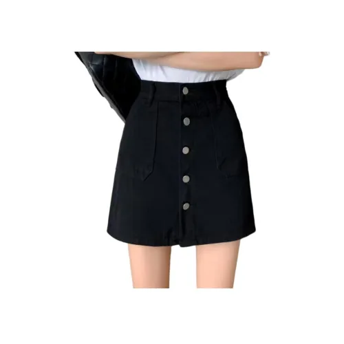 YEARNED Джинсовые короткие юбки Женские