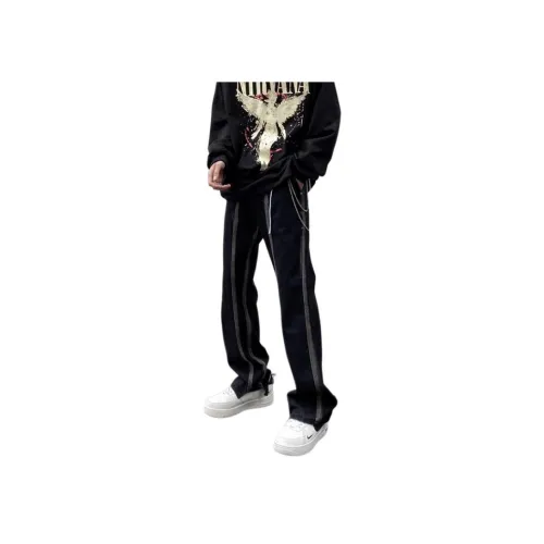 Белый медведь Черный Унисекс Джинсы