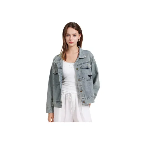 MINETTE Светло-синие женские джинсовые куртки