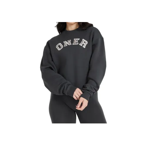 ONER ACTIVE All Day Varsity OVERSIZED Толстовка Женская Угольно-серый