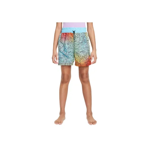 Nike Плавание Doodle Шорты Детские Aqua Королевский Синий