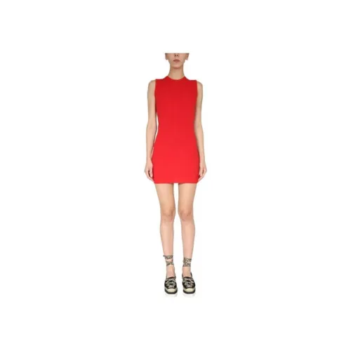 STELLA MCCARTNEY Red Женские Платья без рукавов