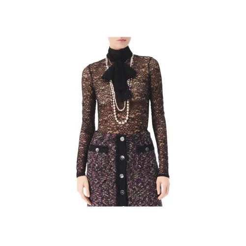 CHANEL Черные Женские Рубашки T