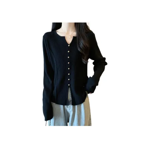 Черный женский трикотаж