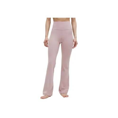 lululemon Groove Series Йога Штаны Женские Пыльно-Розовые