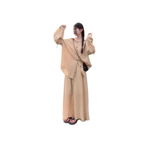 BVODE Абрикос Женские Комплекты с Юбкой