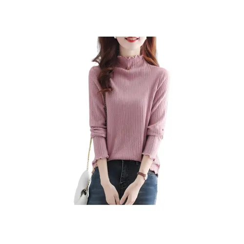 Mo Han Yi Mei Трикотаж Женский Серый Розовый