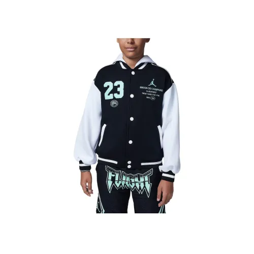 Джордан Куртки и Пальто Черные Подростки