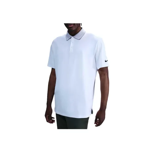 Nike Dri Fit Белый 100 Мужская одежда для гольфа