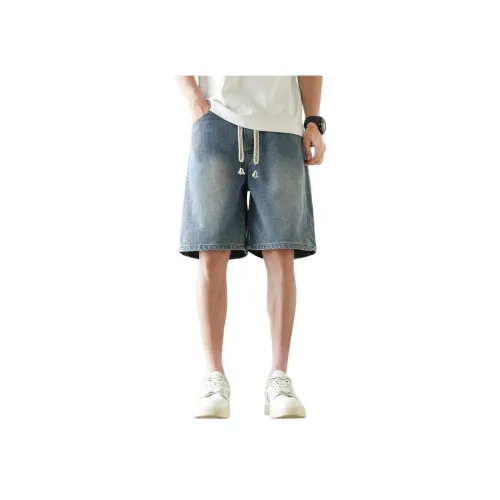 JEANSWEST Джинсовые синие мужские джинсовые шорты