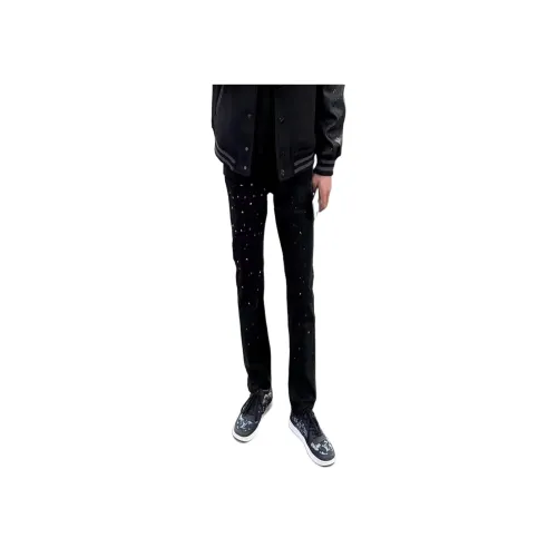 FA2LO Черные Унисекс Джинсы