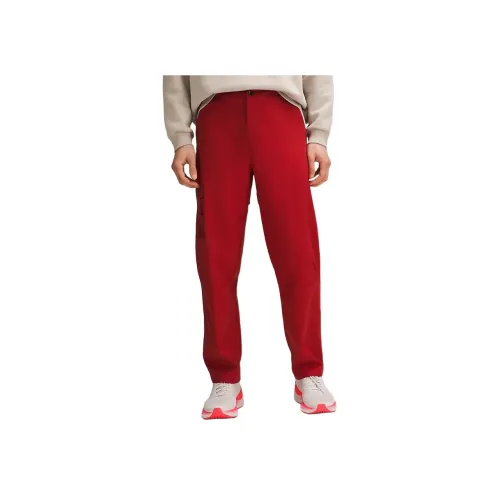 lululemon Team Canada Повседневные брюки Мужские спортивные Красный