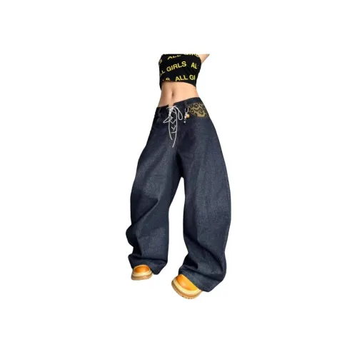 MARTHENAUT Черные Унисекс Джинсы